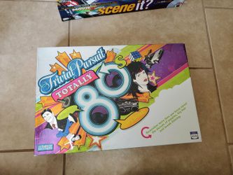 Trivial pursuit totally 80s board game