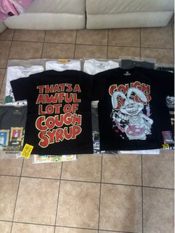 Awful lot of cough syrup shirt