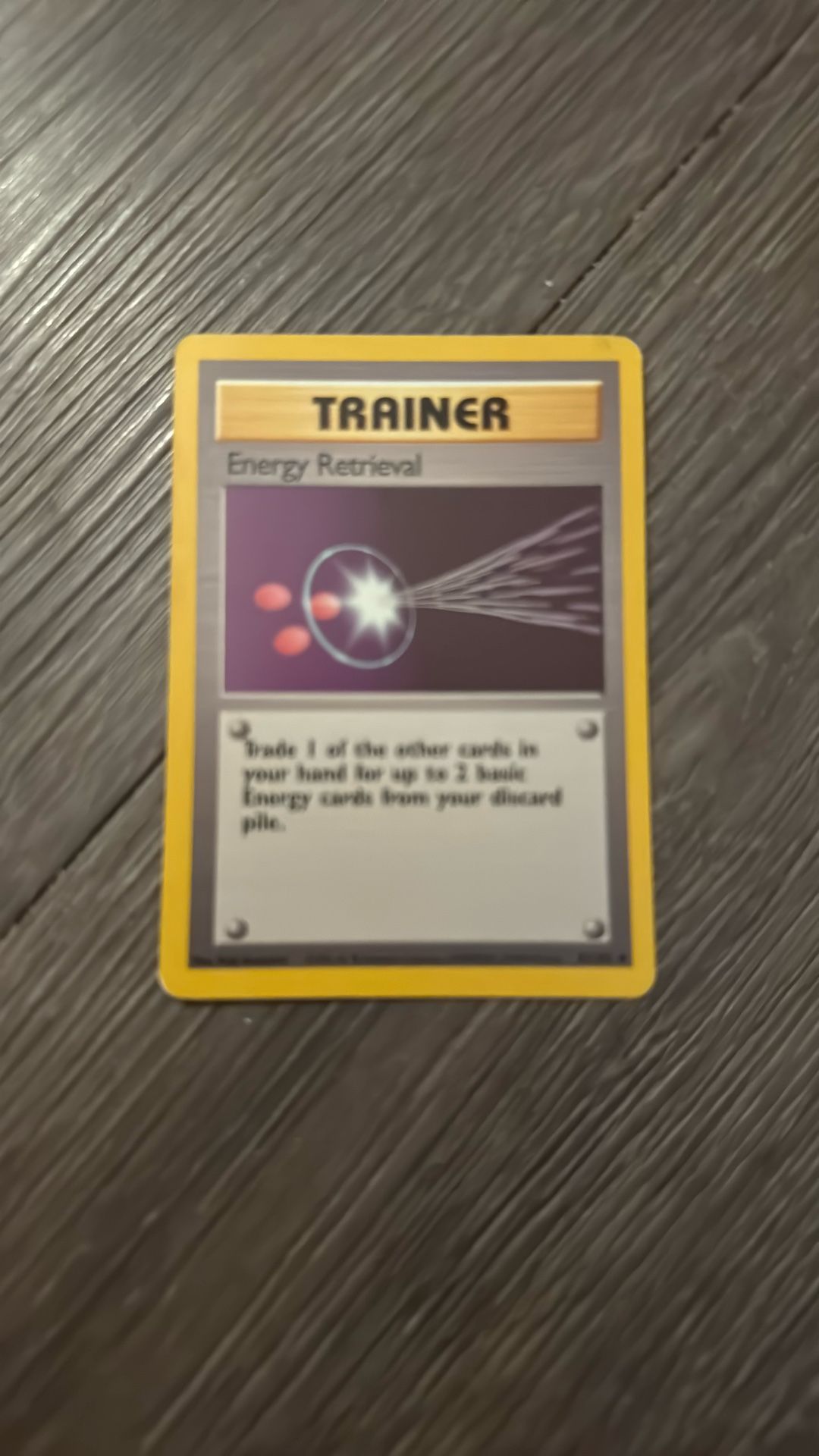 Pokemon Trainer Energy Retrieval 81/102