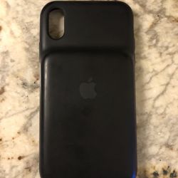 Black iPhone Xr Rechargeable Case