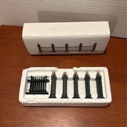Dept 56 Village Wrought Iron Fence Extensions UB