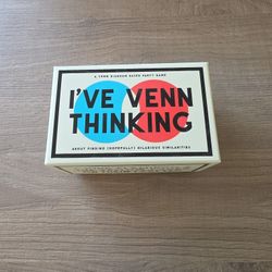 Card Game: I've Venn Thinking