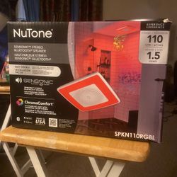 NuTone Bluetooth Stereo Bathroom  Ceiling Fan