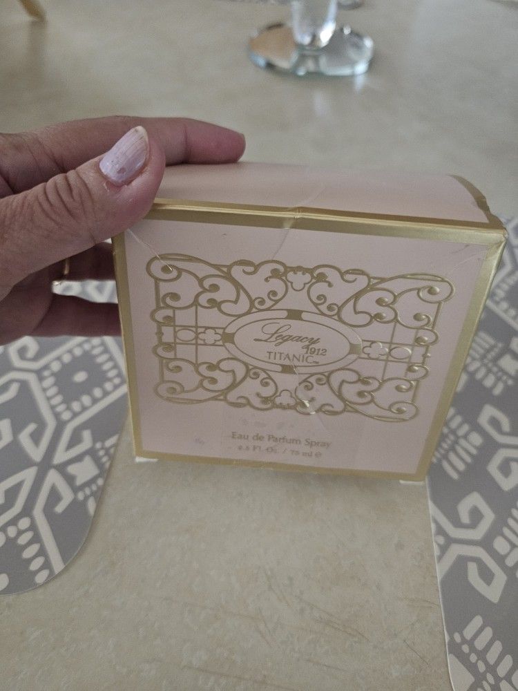 Titanic Perfume Vintage New In Box
