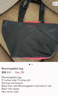 Bloomingdale’s Tote Bag