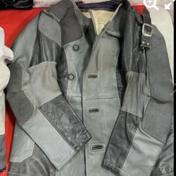 Creedmoor Sports Anschütz Leather Shooting Gun Coat Used Jacket 