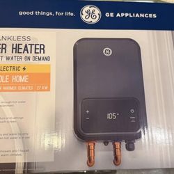 GE Tankless 27KW 230V **Brand New** (Never Open)