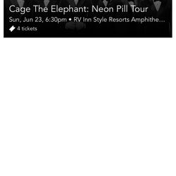Cage The Elephant Concert Tickets For Sale!