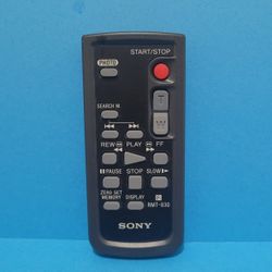 OEM SONY RMT-830 Remote Control for SONY Camcorders - TESTED, WORKS, 
