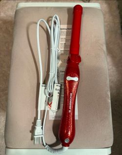 Limited Edition:  Sparkly Red Beachwaver S1.25 Rotating Curling Iron