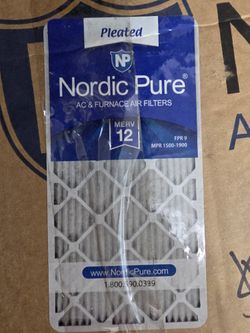 AIR FILTER 20 X 20 X4. 