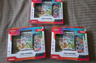 Pokemon cards sealed first partner