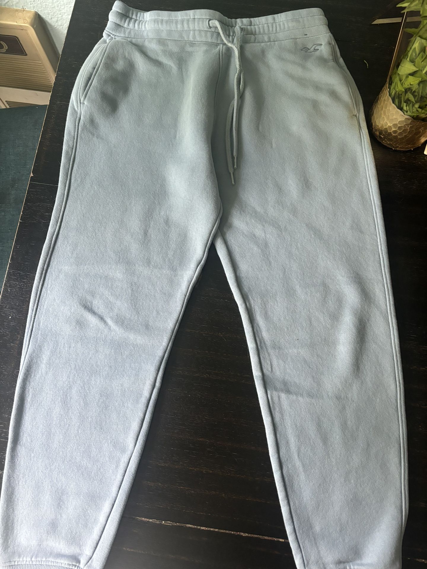 Hollister Joggers (boys small, light blue)