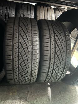PAIR OF TIRE 245 35 20 CONTINENTAL 85% LIFE