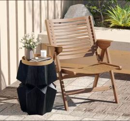 Engineered Stone Outdoor Side Table