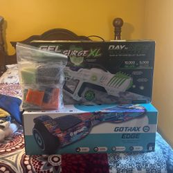 Gel Blaster And Hover Board 