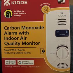 Carbon Monoxide Alarm With Indoor Air Quality Monitor