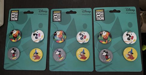 Disney Mickey Mouse buttons