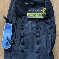 [New] Black EASTSPORT Backpack 