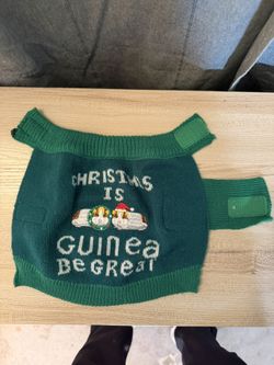 Guinea Pig Sweater Or Small Rabbit