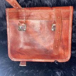 Leather Satchel Bag