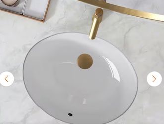 19.5 in. Oval Undermount Bathroom Sink Ceramic Lavatory Vanity Vessel Sink Basin in White with Overflow Drain