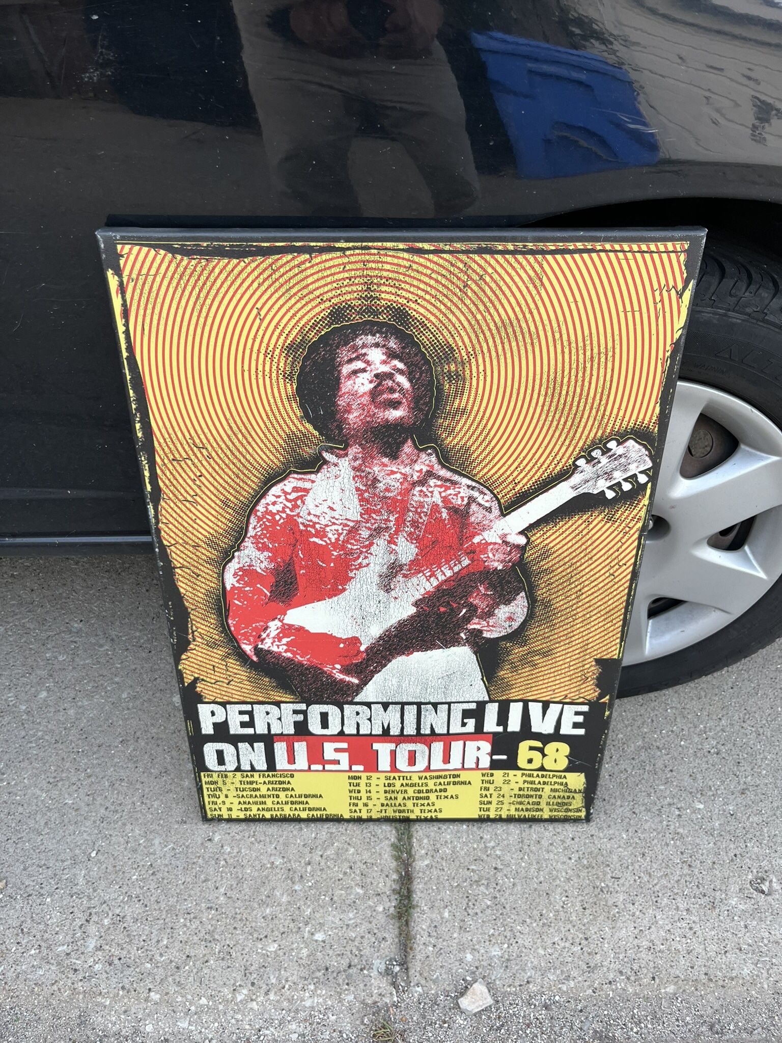 Jimmy Hendrix Canvas