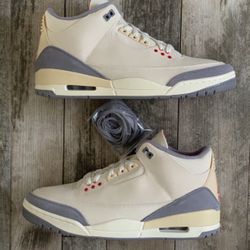Size 11.5 Men’s Jordan 3 Retro Muslin