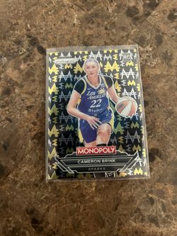 WNBA Monopoly Prizm Cameron Brink