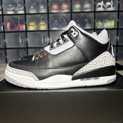 Jordan 3 black cements size 9