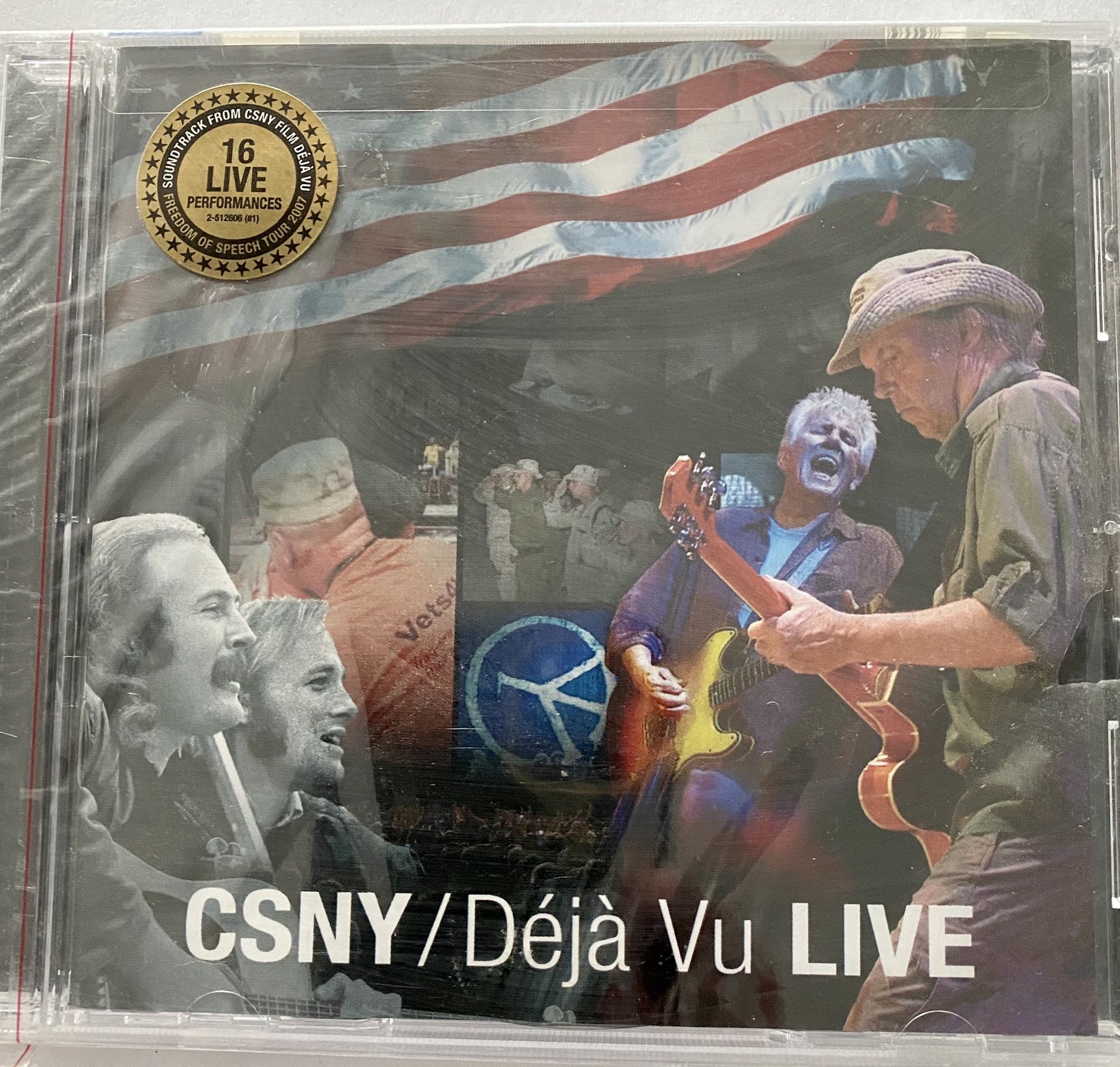 Déjà Vu Live by Crosby, Stills, Nash & Young (CD, Aug-2008, Reprise)