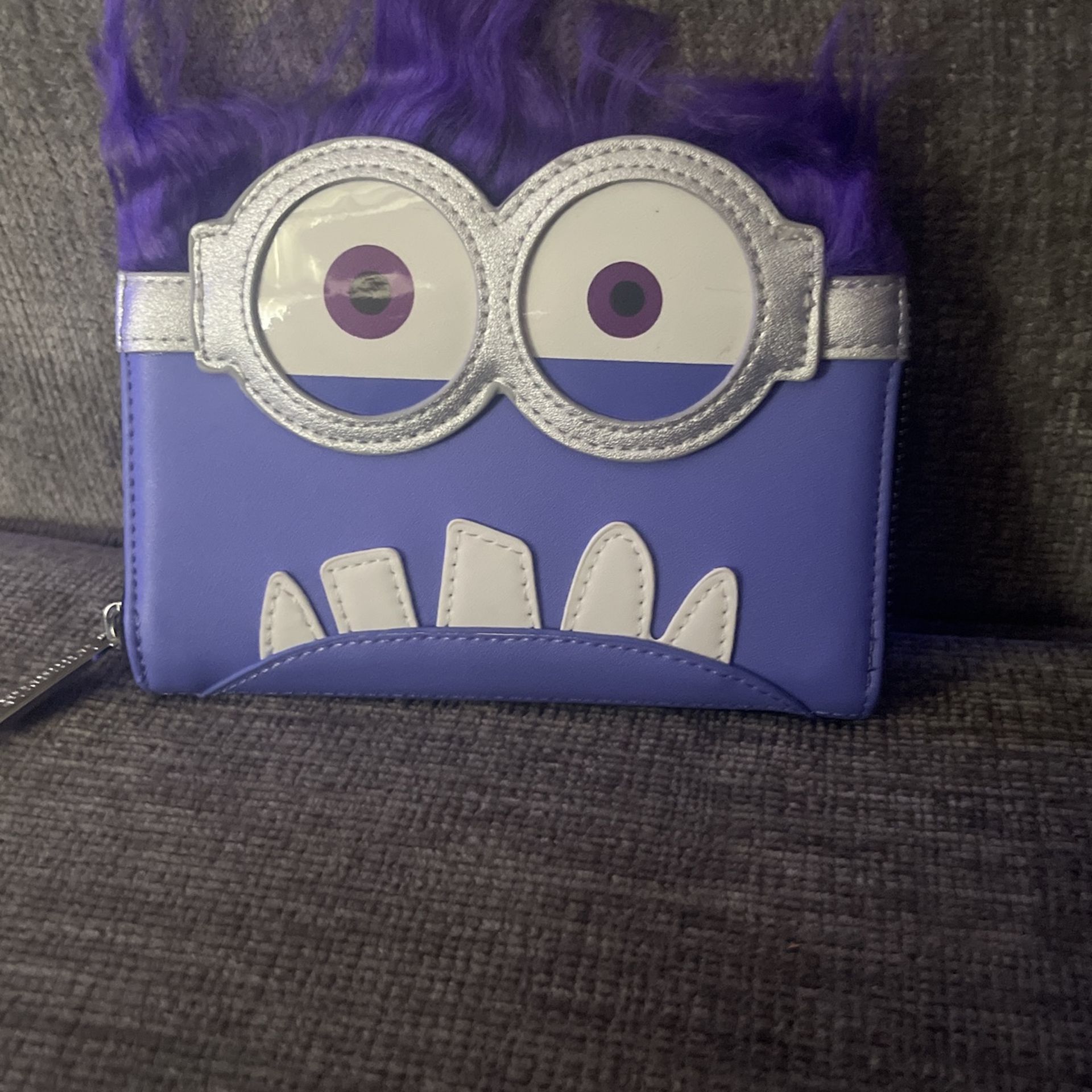Universal Studios Purple Minion Loungefly Wallet
