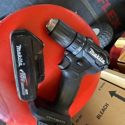 18v MAKITTA DRILL BRUSHLESS WITH BATTERY ONLY