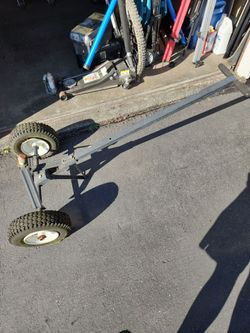 Small boat trailer dolly