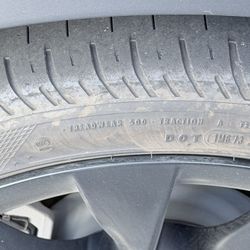 255/40R20 101WM+S  Goodyears Tesla Tires X4