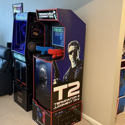 Arcade1Up - Terminator 2: Judgement Day-T2 Arcade w Light-up Marquee