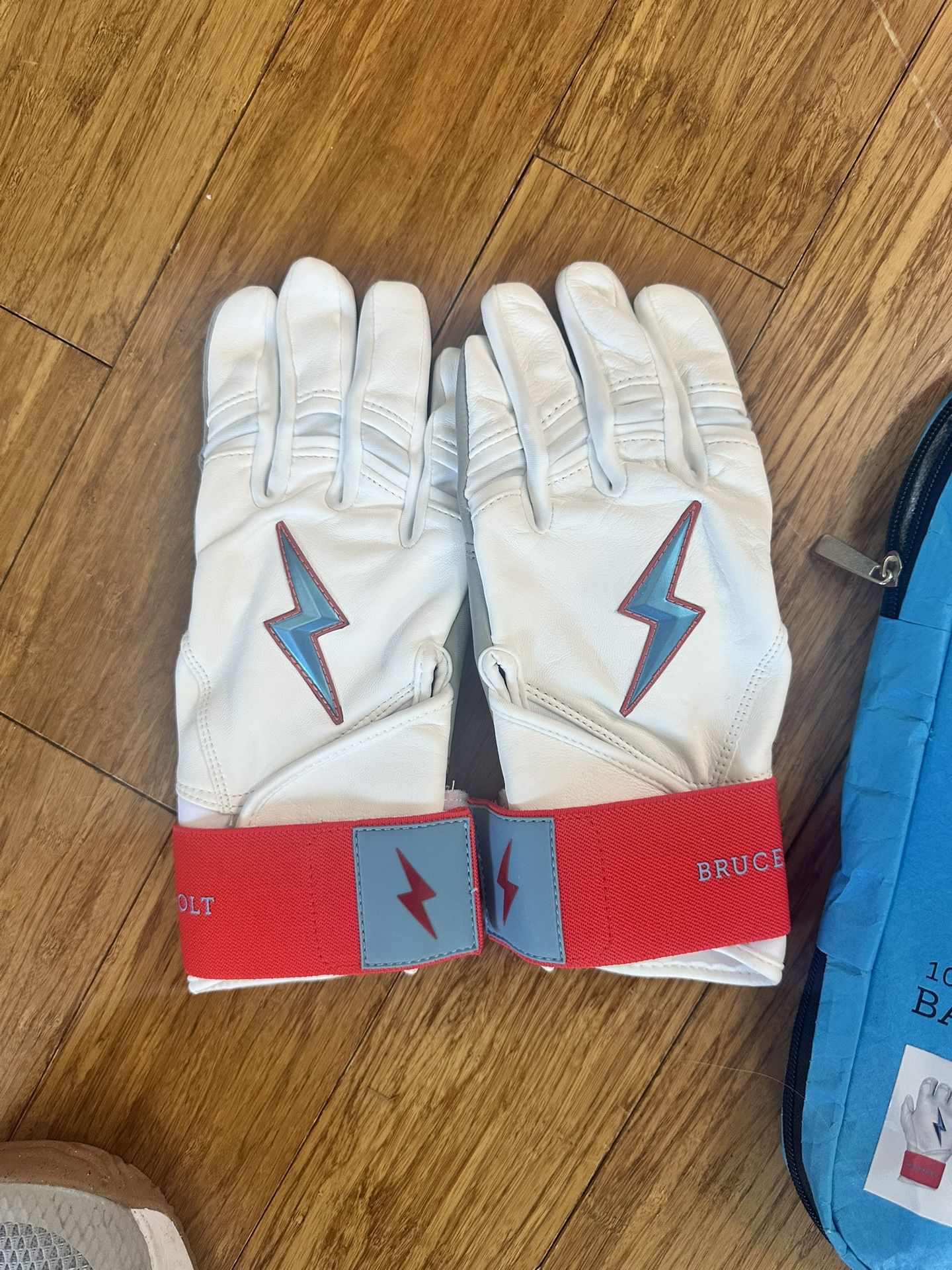 Bruce Bolt Batting Gloves. New
