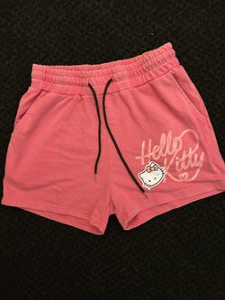 Pink hello Kitty shorts