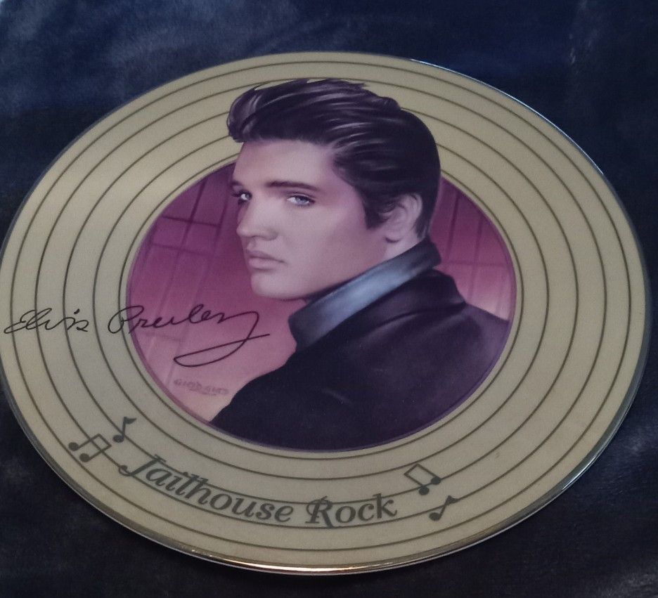 Elvis Presley Plate