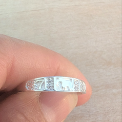 Silver 9.25 ring size 8.5 , 9 and 10