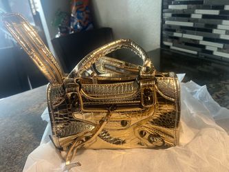Fashion nova gold purse