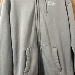 Grey Hollister Hoodie 