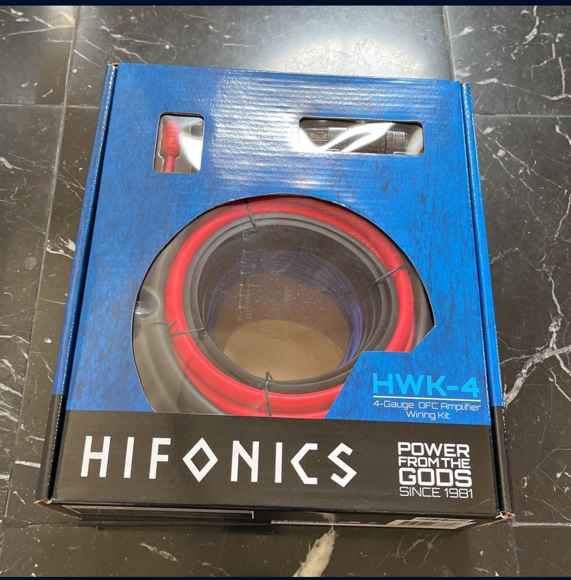 Hifonics 4 Gauge Amplifier Wiring Kit 100% OXYGEN FREE COPPER 