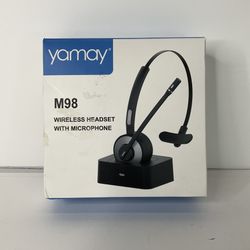 Yamay M98 Wireless Bluetooth Headset w /Microphone 