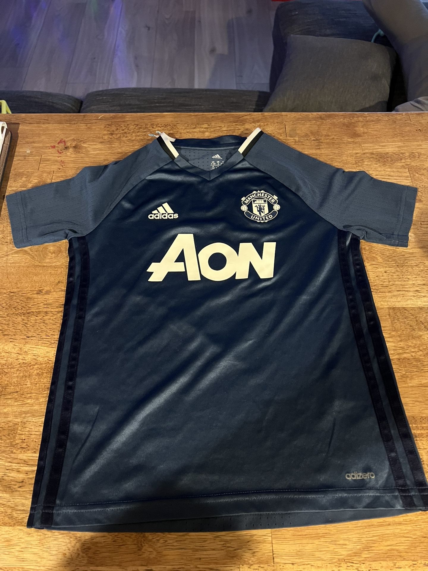 Adidas Manchester United Soccer Jersey Youth Small