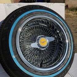 13x7 Wire Wheels 100 Spoke