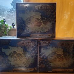 Pokemon Stellar Crown ETBs
