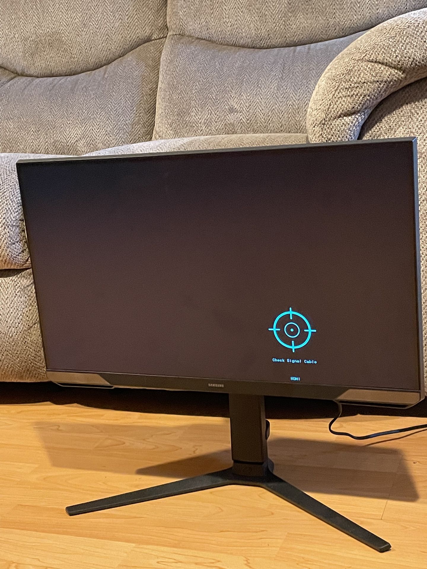 Black Samsung Monitor
