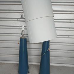 Set Of Two Tall Lamps