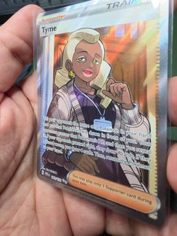 Pokémon TCG Tyme Full Art Supporter Card 143/131